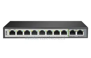 D-Link DGS-F1010P-E Unmanaged PoE Switch