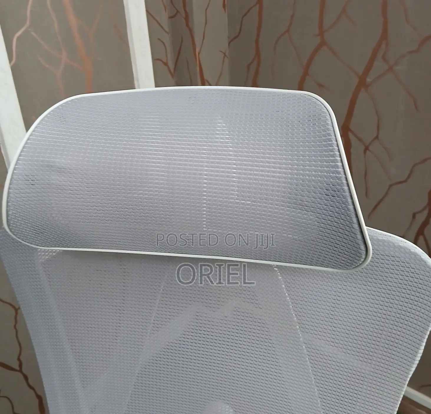 Office Chair : Ergonomic High Back Office Gray Fabric Chair
