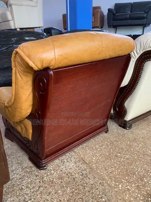 Ex-Uk Leather Sofa