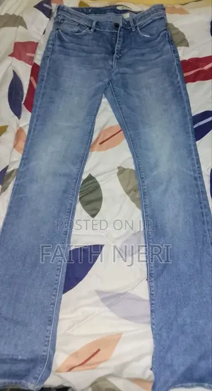 Blue Y2k Bootcut Jeans