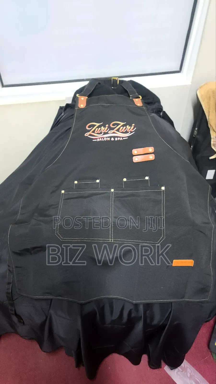 Salon Aprons and Gown Branding Barbershop