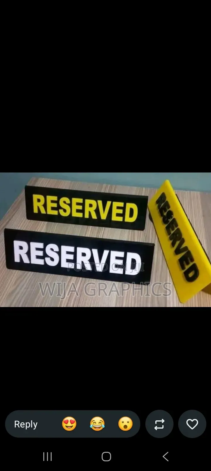 Signs Board (Indoor and Outdoor)