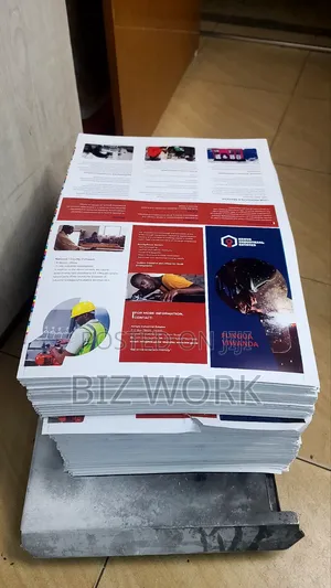 A4 Trifold Brochures Printing