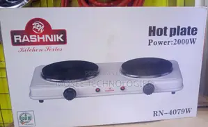 Rashnik 2000W Double Electric Hot Plate Cooker
