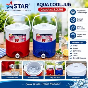 Portable Aqua Cool Jug 1.3L