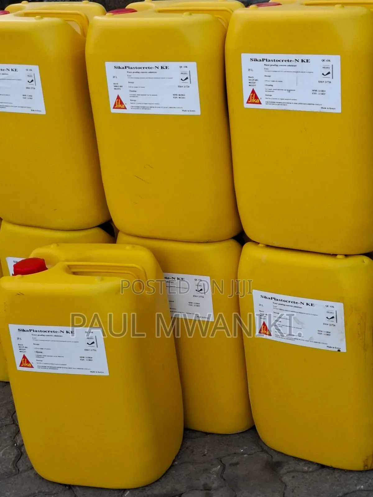 Sika Plastocrete-N KE 20L High Performance Concrete Plasticizer