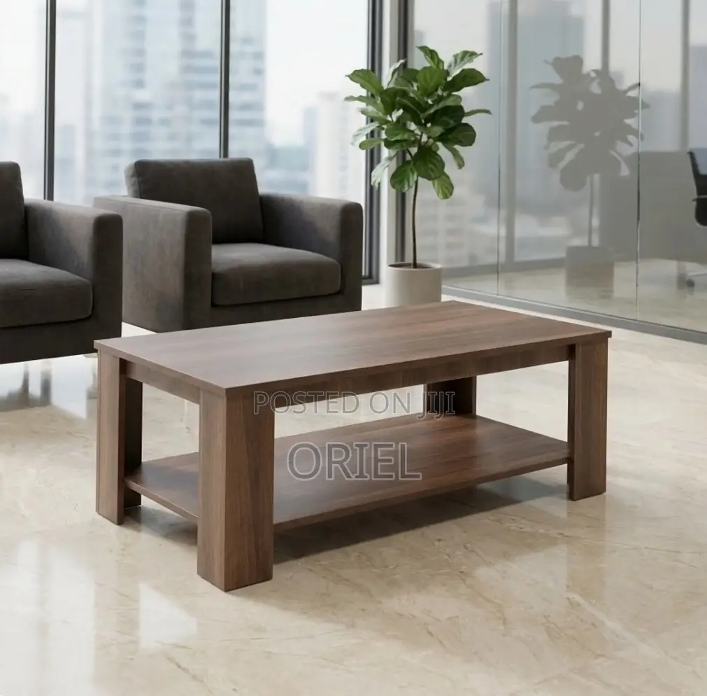 Office Cabinet : 1.2M Brown Mahogany Coffee Table
