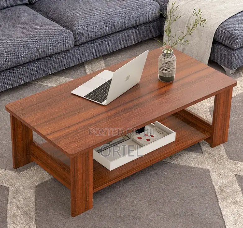 Office Cabinet : 1.2M Brown Mahogany Coffee Table