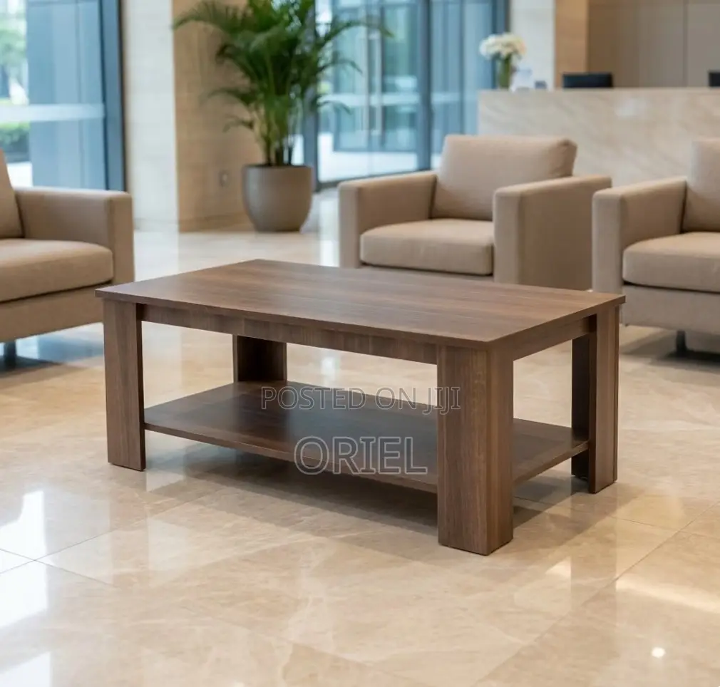 Office Cabinet : 1.2M Brown Mahogany Coffee Table