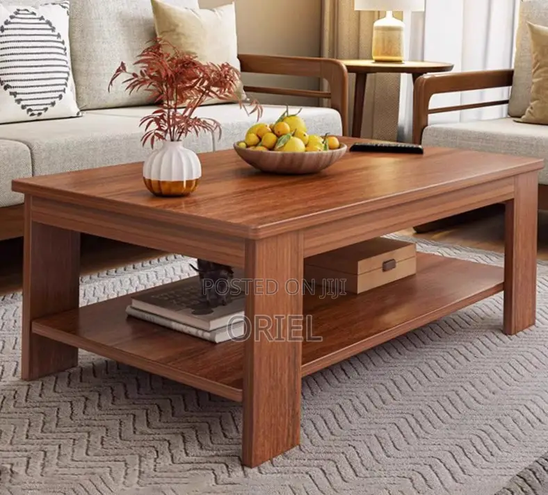 Office Cabinet : 1.2M Brown Mahogany Coffee Table