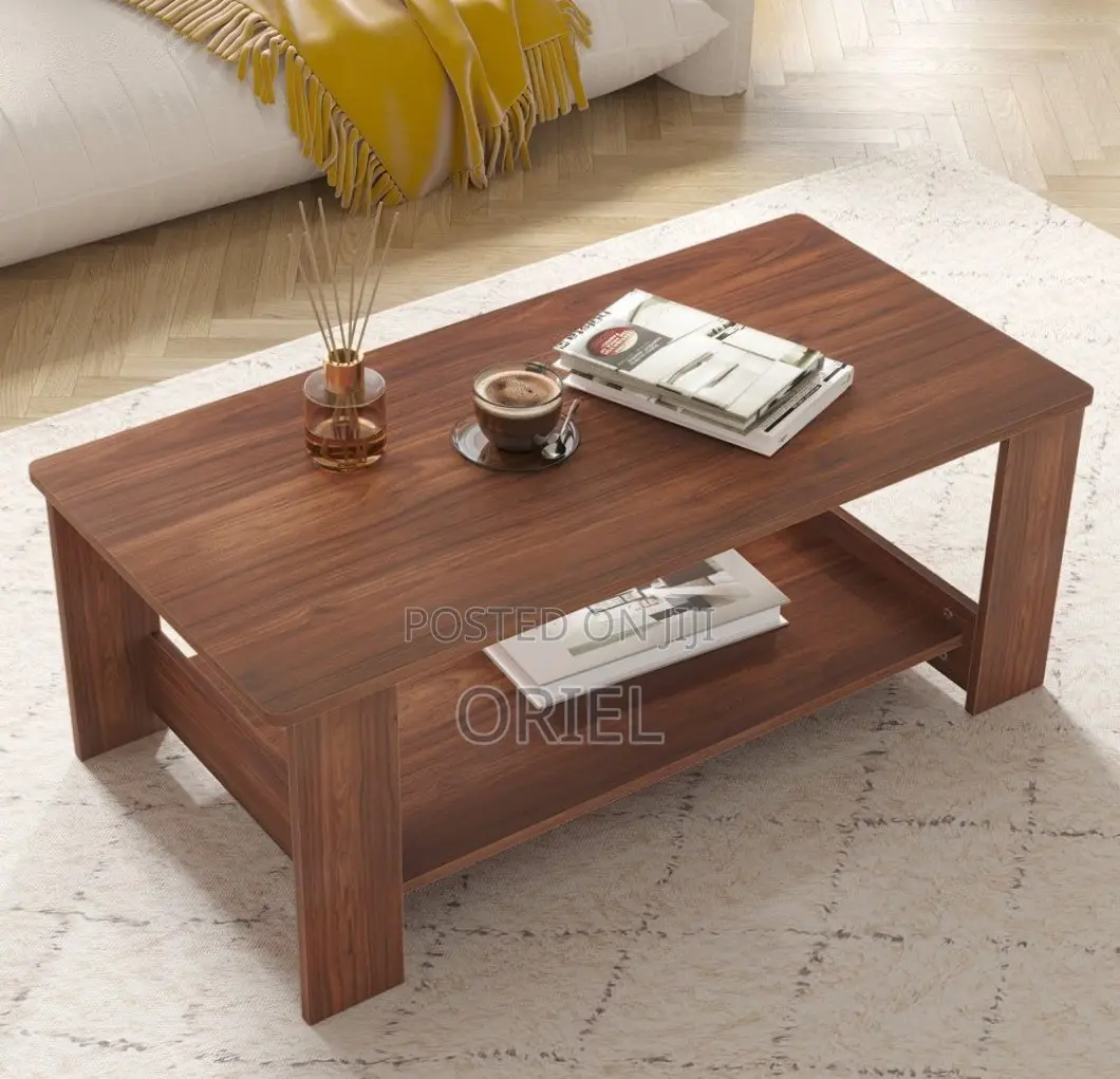 Office Cabinet : 1.2M Brown Mahogany Coffee Table