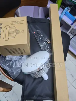 E27 85W LED Photo Studio Light Bulb Dimmable With Remote