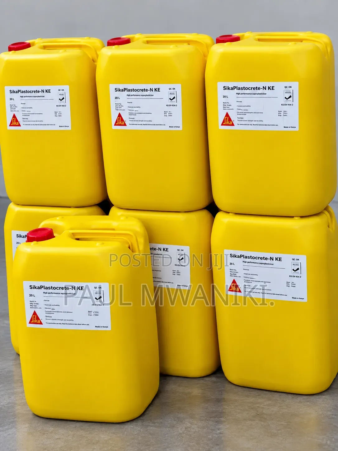Sika Plastocrete-N KE 20L High Performance Concrete Plasticizer