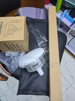 E27 85W LED Photo Studio Light Bulb Dimmable With Remote