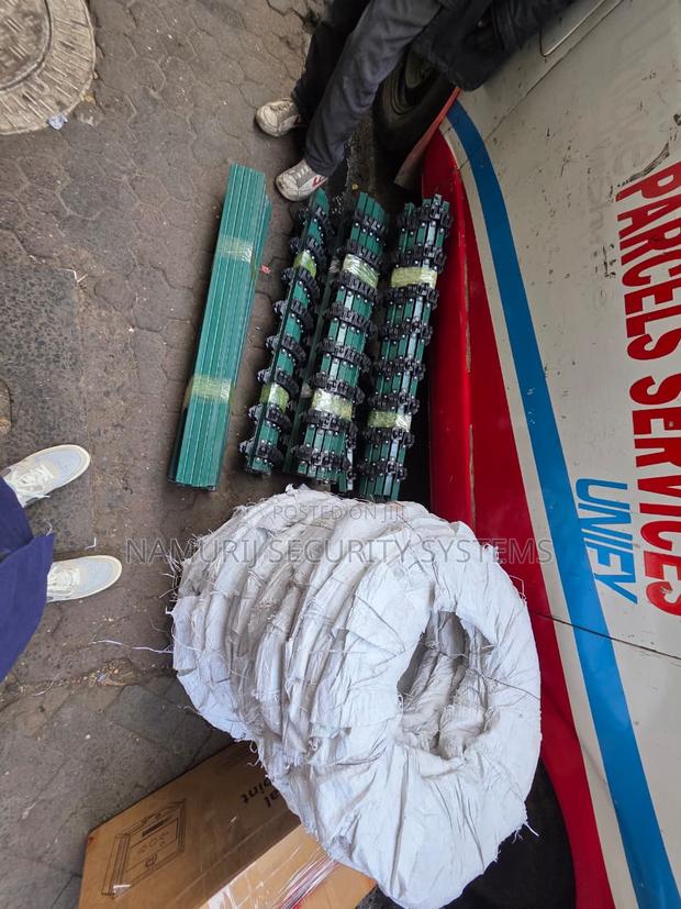 Green Razor Wire – Security Razor Wire for Perimeter Fencing - main view
