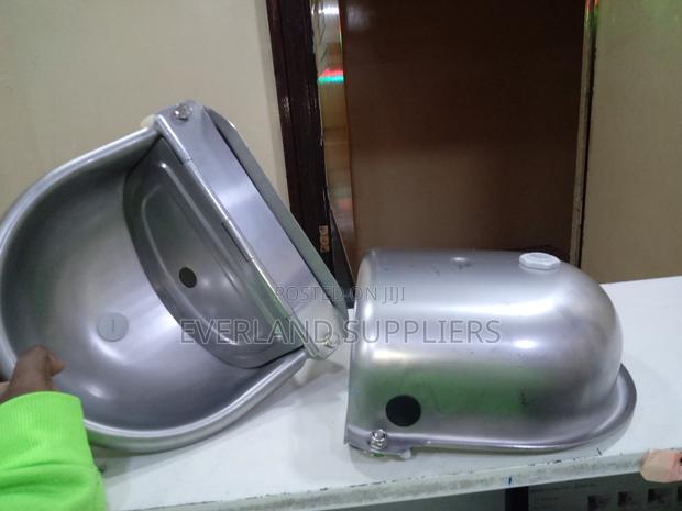 Automatic Dairy Cow Drinker - Stainless - main view