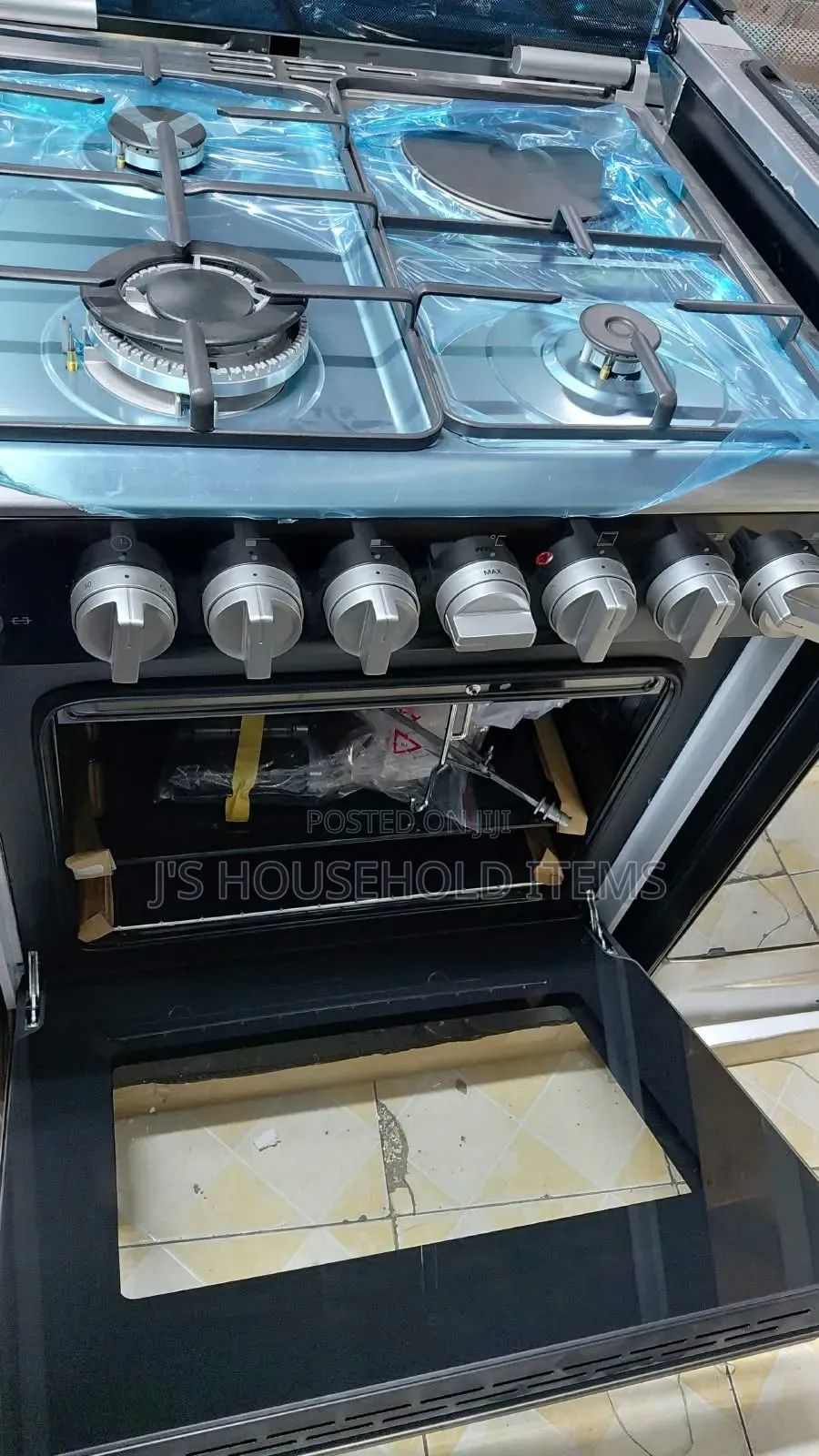 Haier 60*60 3G + 1E With Gas Sensor and Wok Burner