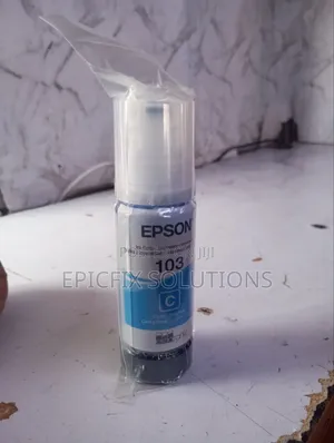 Epson 103 Original Cyan Ink Available