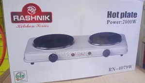Rashnik RN-4079W 2-Burner Electric Hot Plate