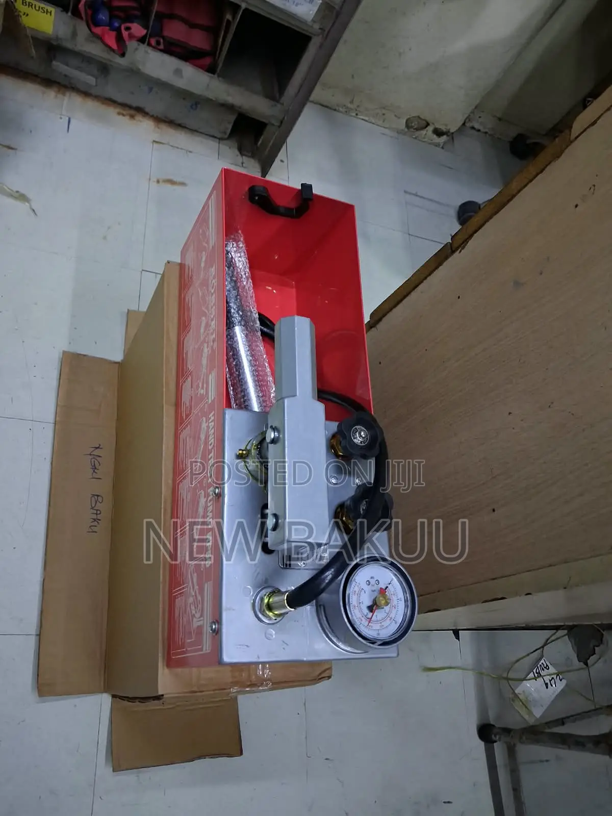 Handle Tool Manual Water Pressure Testing Pump