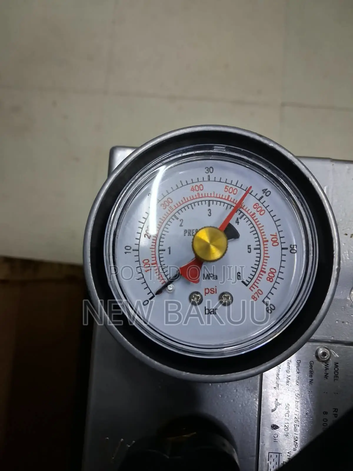 Handle Tool Manual Water Pressure Testing Pump