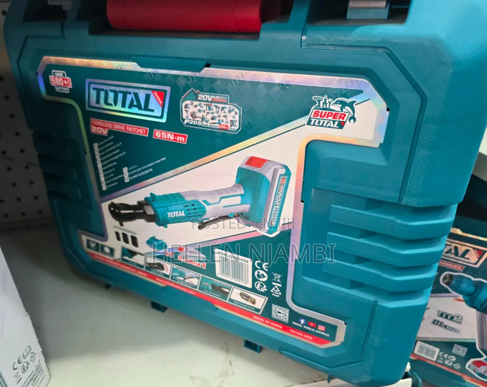 Total Cordless Drive Ratchet 20Volts