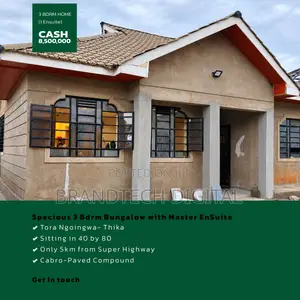 3bdrm Bungalow in Tora Ngoingwa for sale