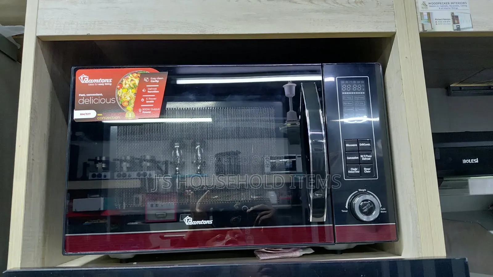 Ramtons 25litres Built in Microwave