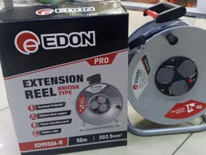 EDON Pro Extension Reel 50 Meters Flame Retardant Panel