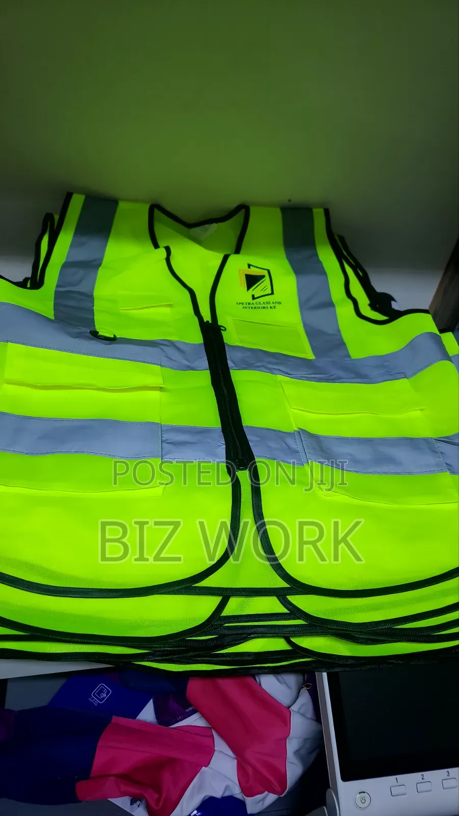Fantastic Reflector Jackets Branding