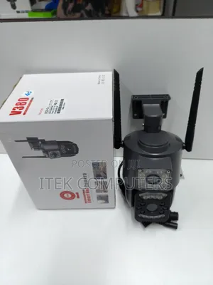 Dual Lens 4G Electric CCTV With Two-Way Audio