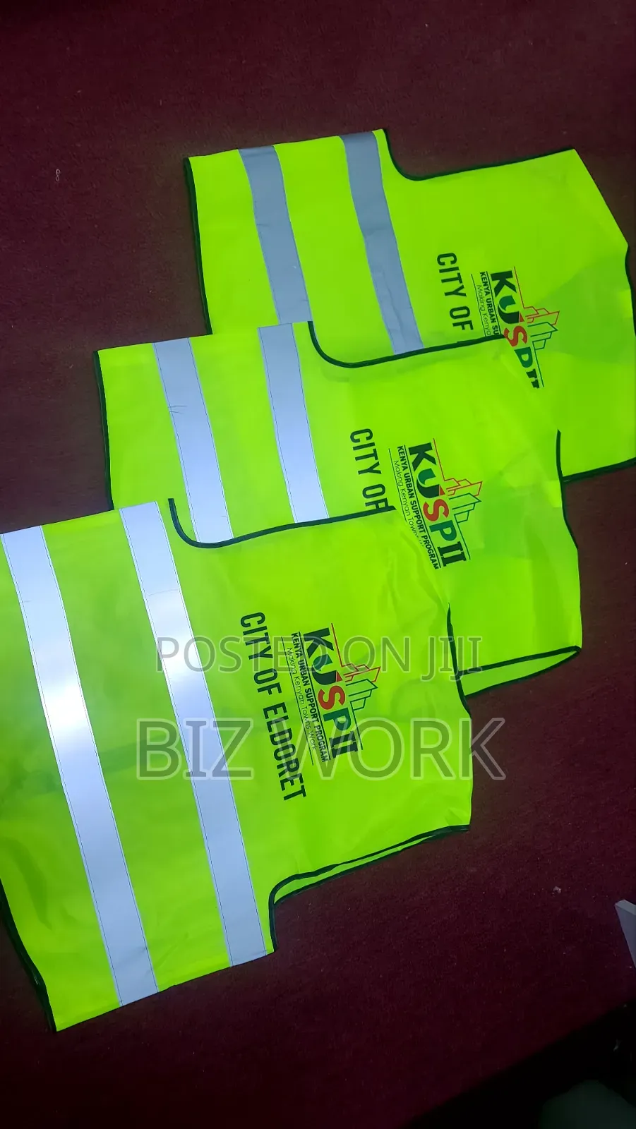 Personalised Reflector Jackets for Companies