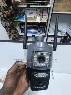 Dual View 4G Electric Security Camera With Two-Way Communication