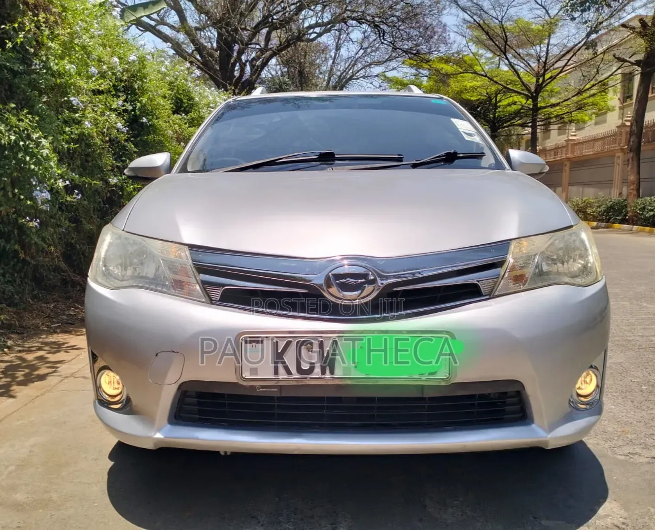 Toyota Corolla Fielder 2013 Silver