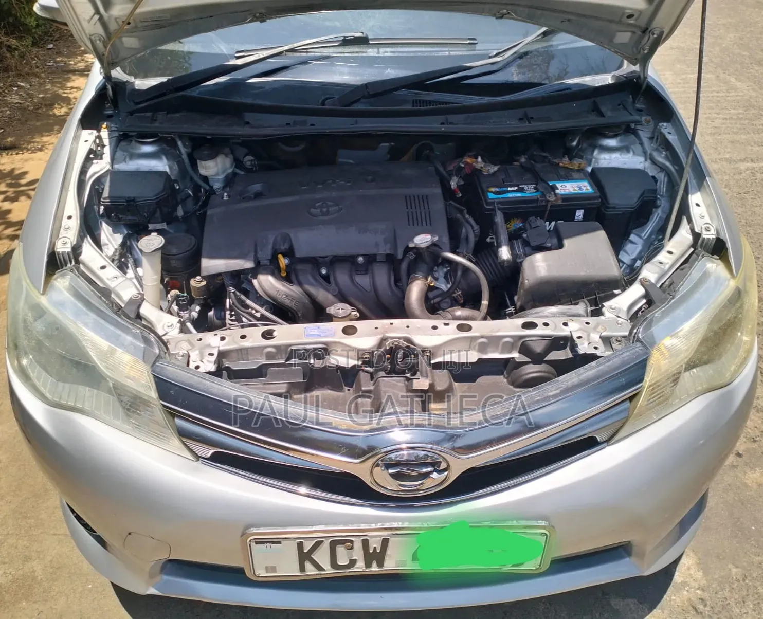 Toyota Corolla Fielder 2013 Silver