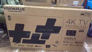 Vision Plus 55 Inch Smart Uhd Android TV Vp8855k