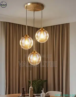 3 Round Hanging Pendant Dining Chandelier