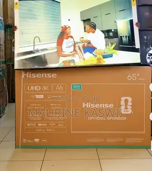 Hisense 65”smart TV 65a6 Series 4 K
