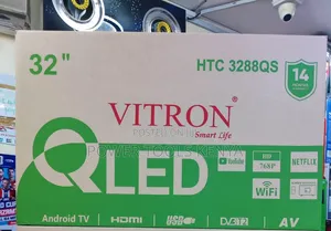 Vitron 32" Android Smart LED TV – WiFi, Netflix