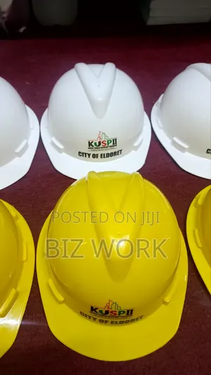 Custom Logo Printing on Safety Helmets