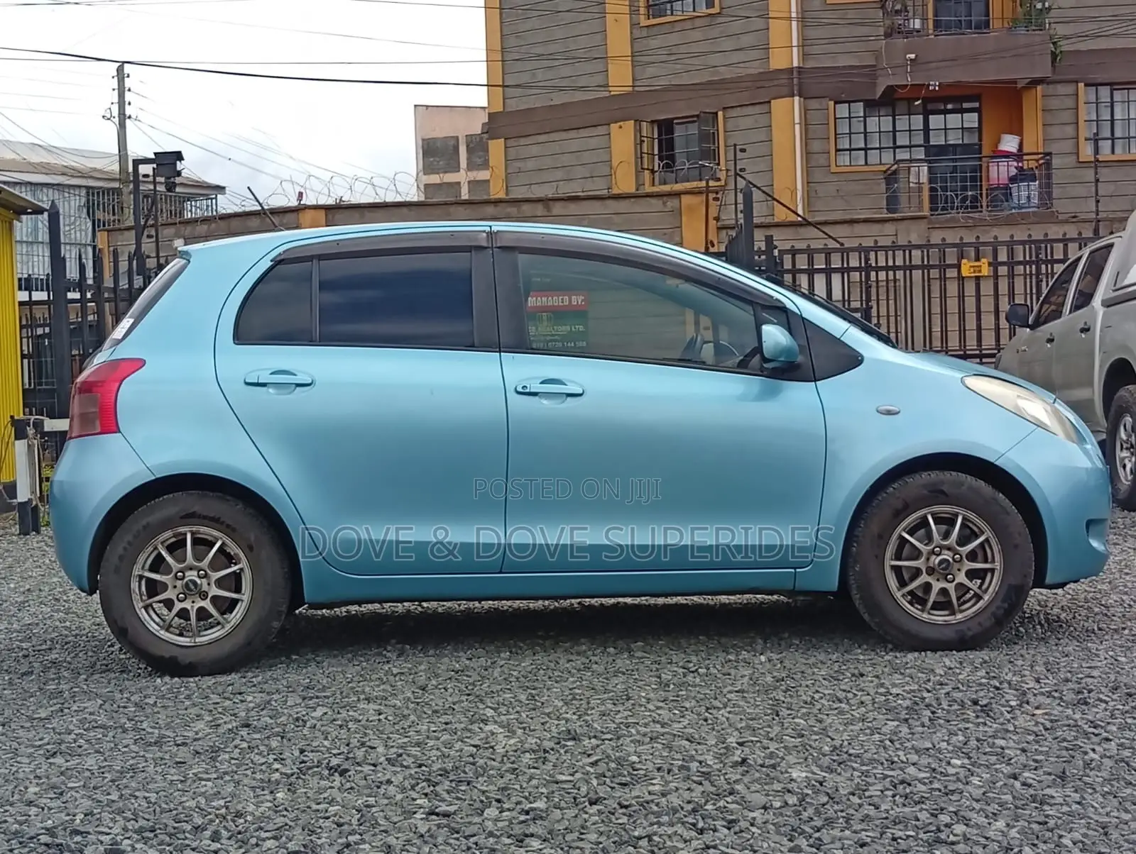 Toyota Vitz 2007 Blue