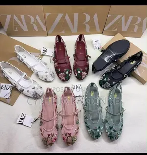 Floral Flat Shoes