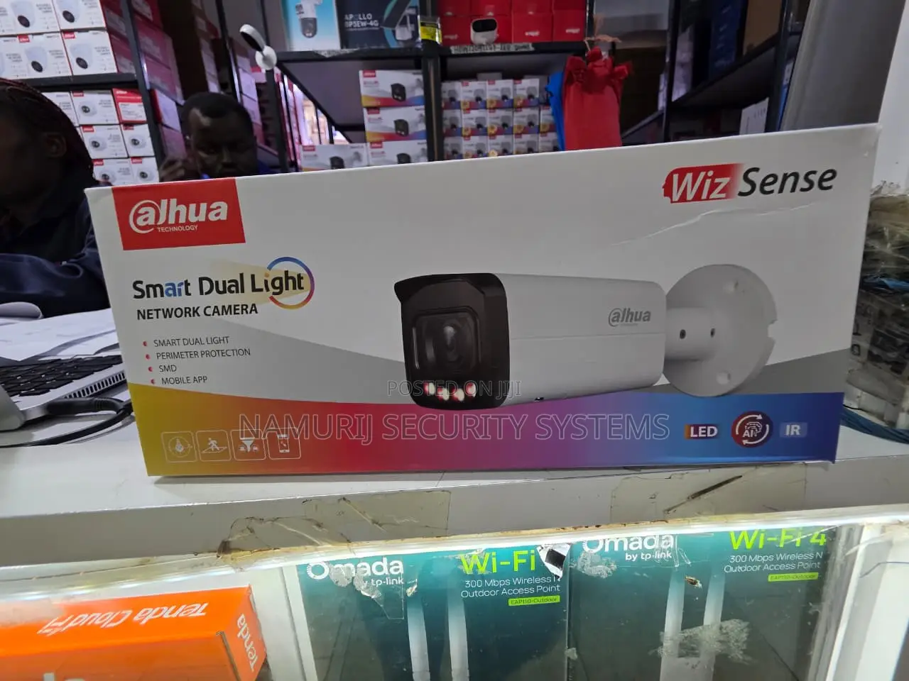 Dahua 4MP Smart Dual Light Network Camera – IP CCTV Security Camera