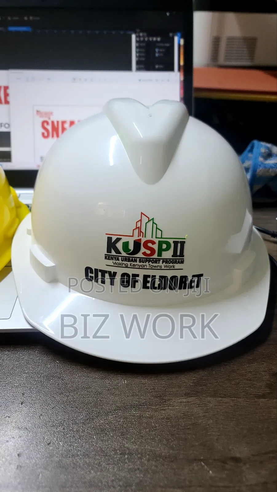 Custom Branded Helmets for Workers