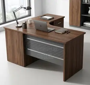 Office Desk : Curved 140CM Executive Office Table