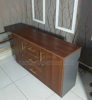 3-Door Credenza Cabinet