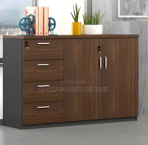 3-Door Credenza Cabinet