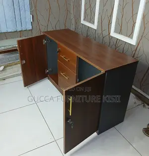 3-Door Credenza Cabinet