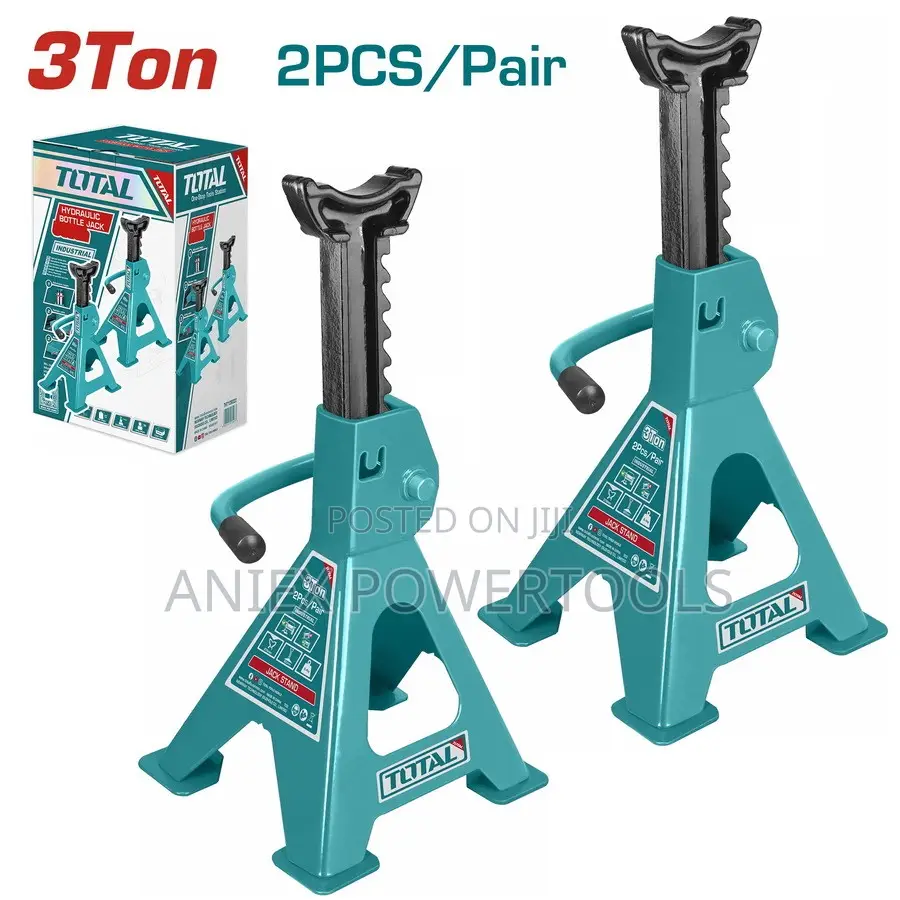 Total THJS0301 Jack Stand 2pcs/Pair 3Ton