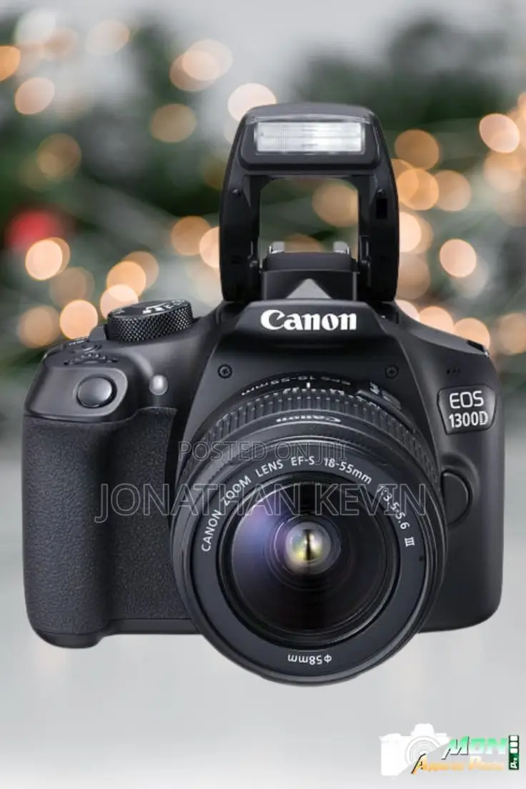 Canon EOS 1300D DSLR Camera With 18-55mm Lens